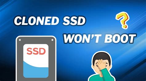 cloned ssd but wont boot|make ssd bootable after cloning.